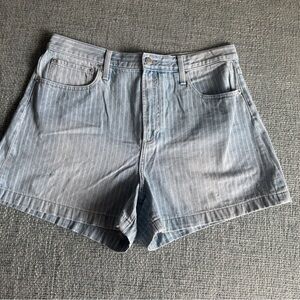 Pistola Canopy Light Blue Striped Women's Shorts